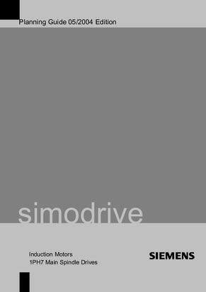 Planning Guide AC Induction Motors 1PH7