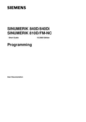 Short Guide Programming