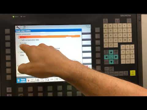 Sinumerik 840D sl: how to backup all machine data as an ARC file. Sinumerik 840D sl: how to backup all machine data as an ARC file.