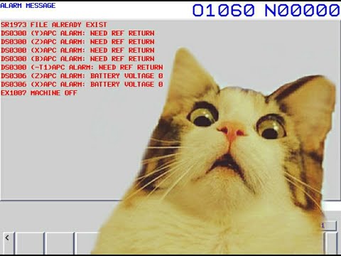 DS0300 Alarm! Восстановление станочных нулей на Fanuc для вертикальных фрезерных станков DS0300 Alarm! Восстановление станочных нулей на Fanuc для вертикальных фрезерных станков